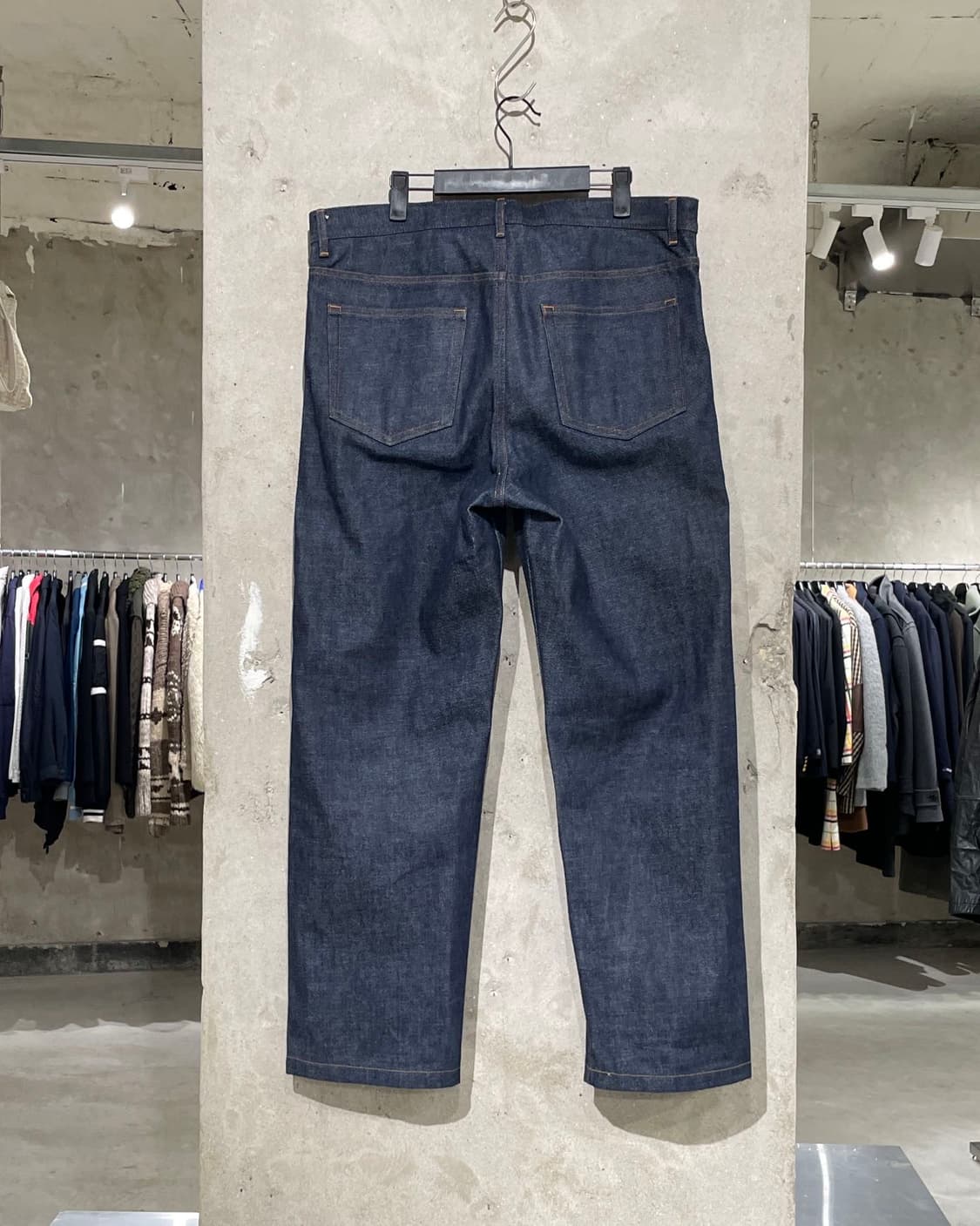 a.p.c 뚜이뚜 진청 셀비지 생지 데님 팬츠 상품이미지6