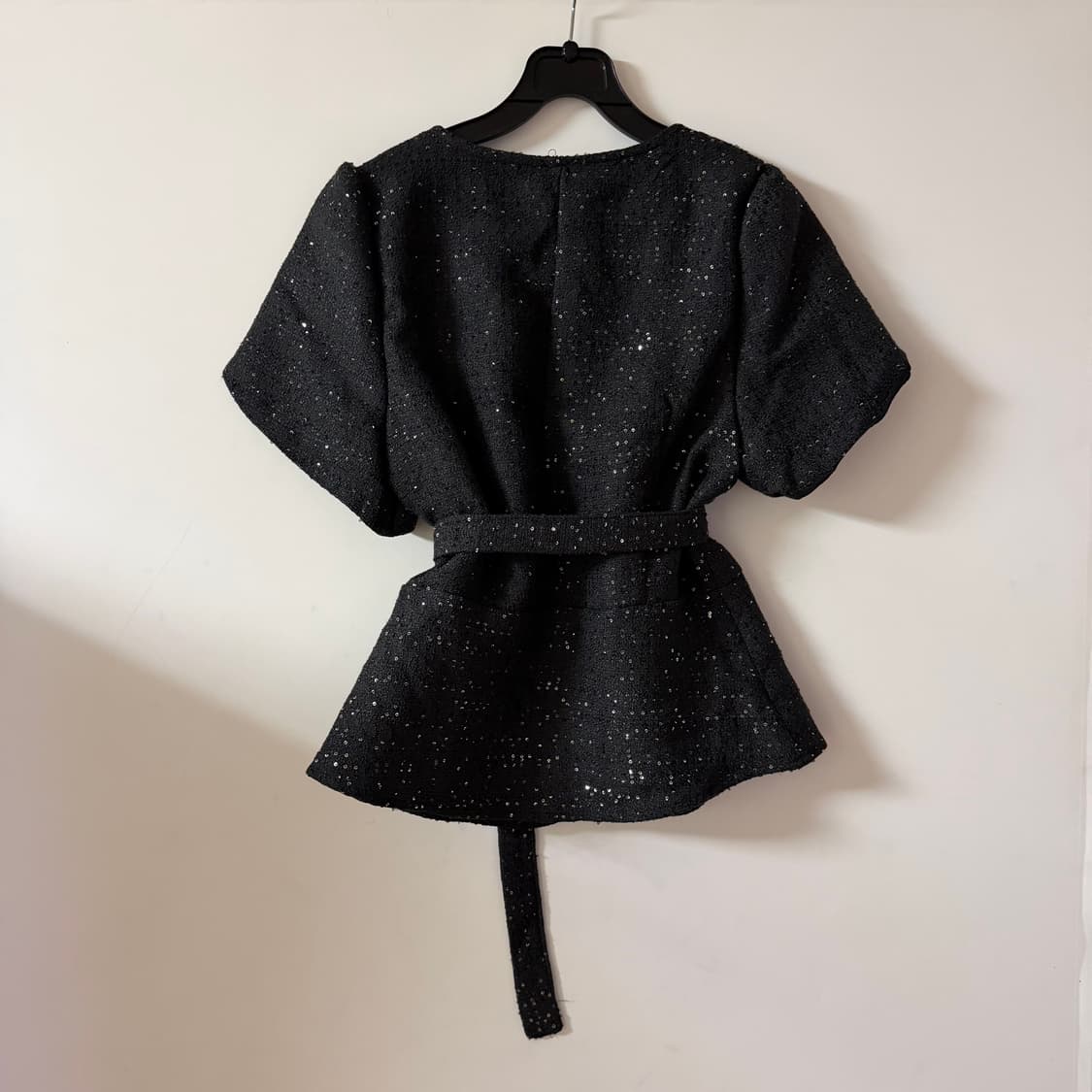 새상품 여자 반팔 트위드 자켓 (벨트포함) 상품이미지8