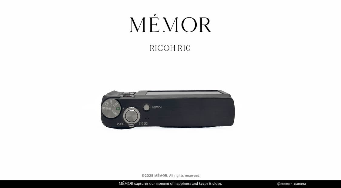 부드러운느낌작례🩵 RICOH R10 리코 카메라 상품이미지3