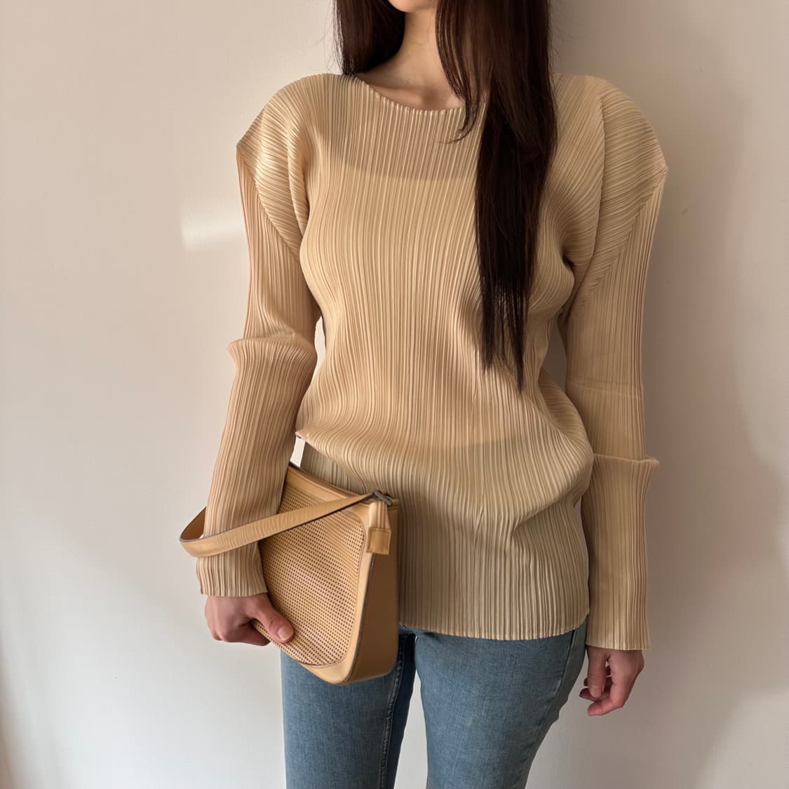 이세이미야케 플리츠 플리즈 블라우스 상품이미지2