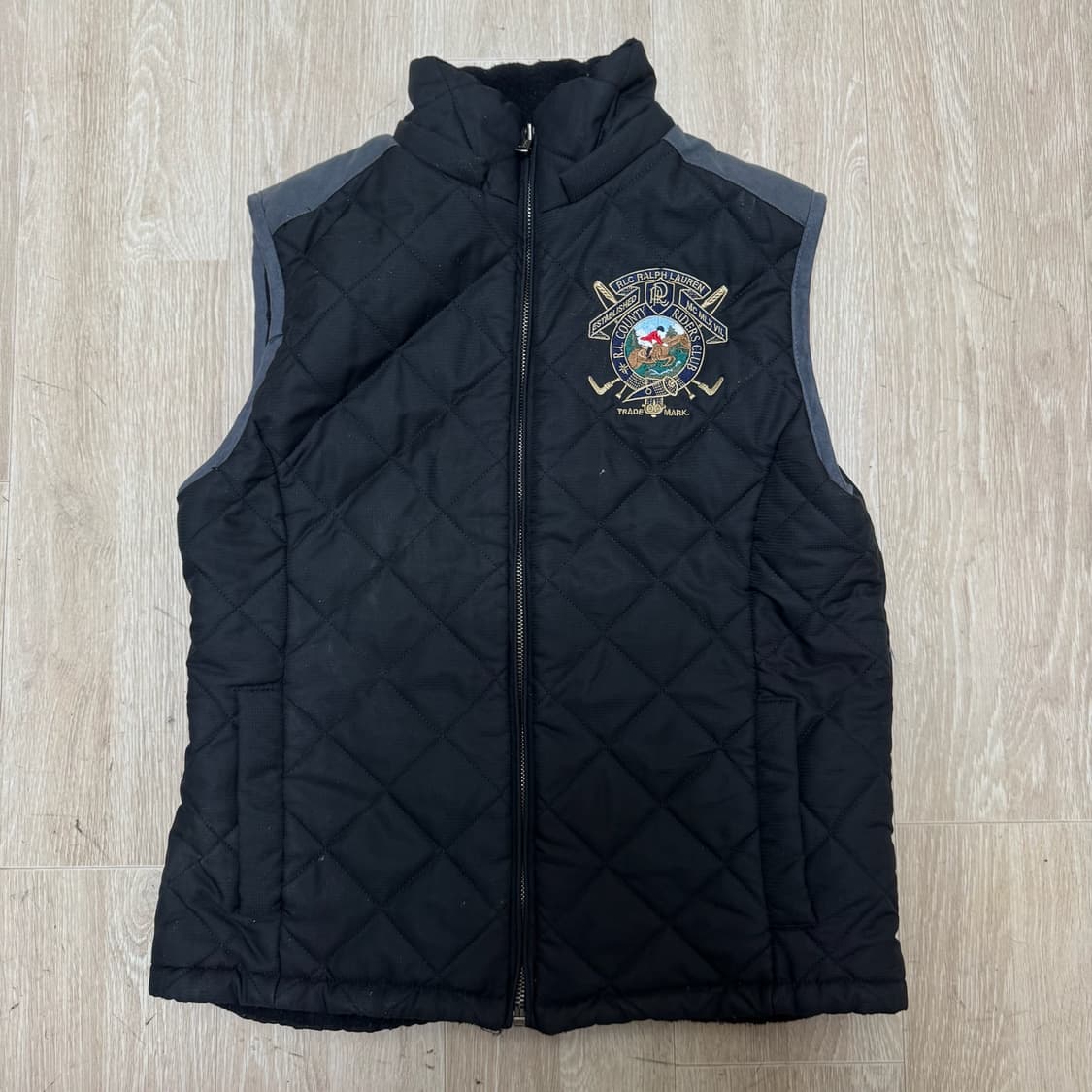 폴로 랄프로렌 자수 퀼팅조끼 M/95  상품이미지1