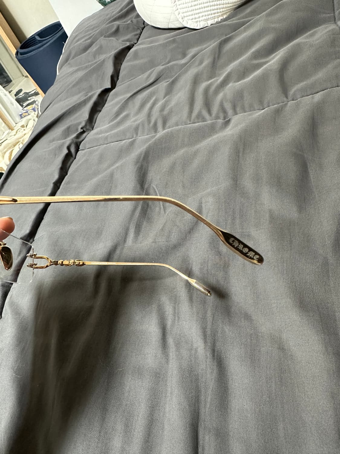 크롬하츠 안경 무테 로디 골드 렌즈 2종 상품이미지9