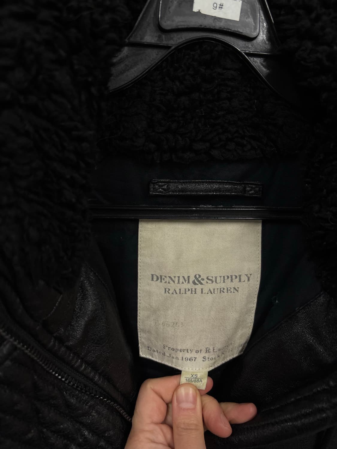 폴로랄프로렌 데님앤서플라이 레더 다운 패딩 상품이미지4