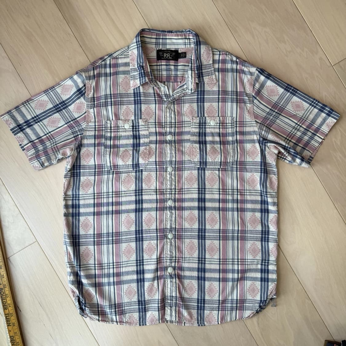 RRL 더블알엘 자카드 마드라스 워크셔츠 상품이미지1