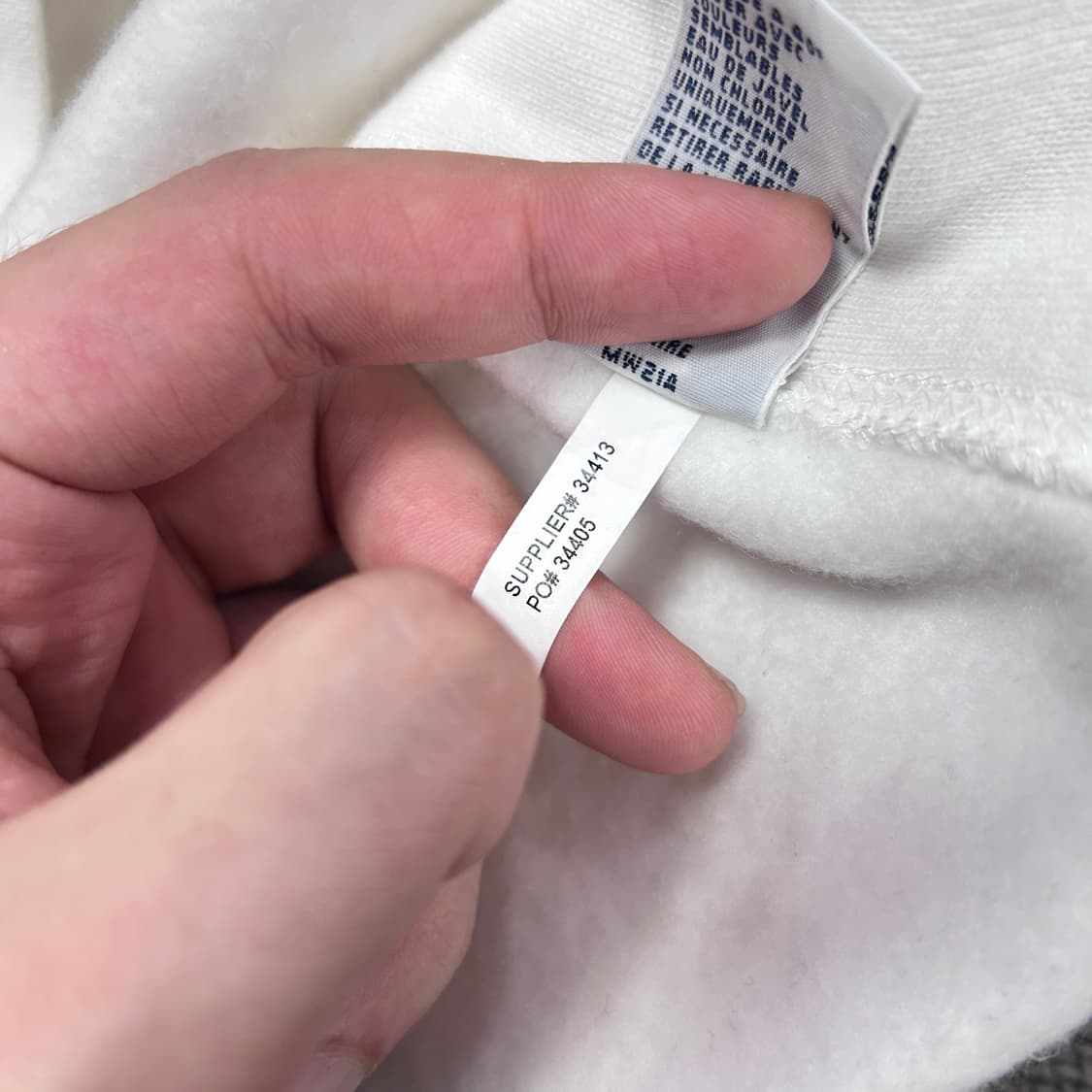 폴로 화이트 빅포니 후드집업(L) 상품이미지4