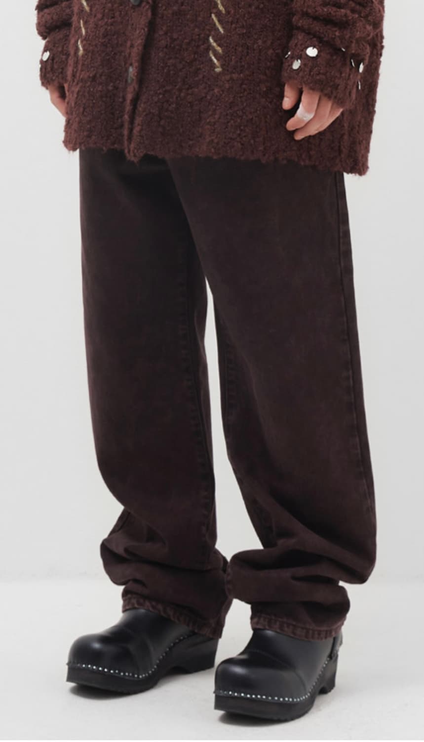 TROENTORP Picasso 블랙 클로그 상품이미지6