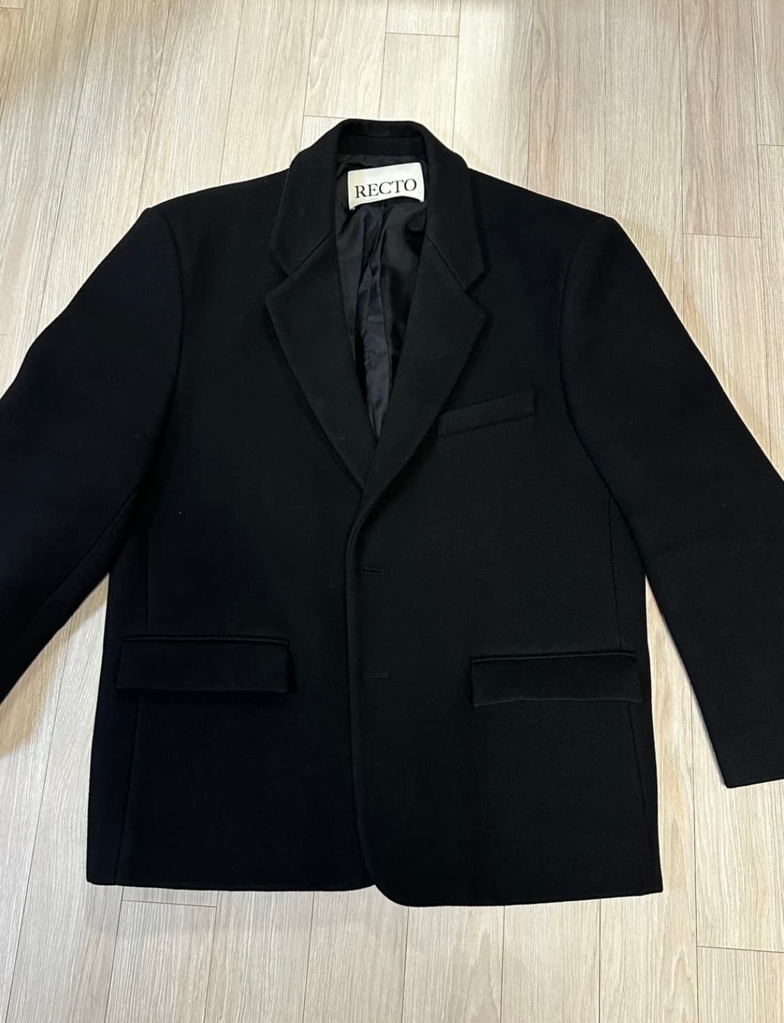 렉토 오버사이즈 울 블레이저 상품이미지2