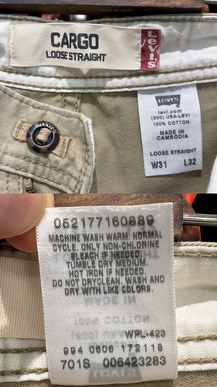 리바이스 루즈핏 카고 팬츠 상품이미지10