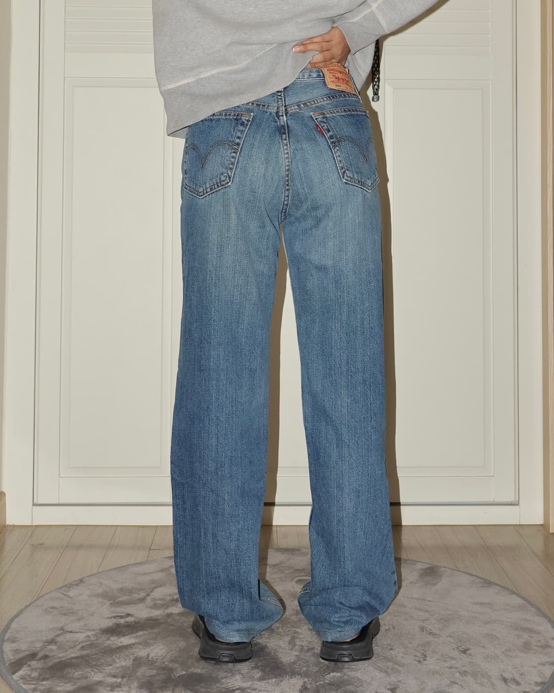 00‘s 리바이스 620 워싱 데님팬츠 [0-181] 상품이미지2