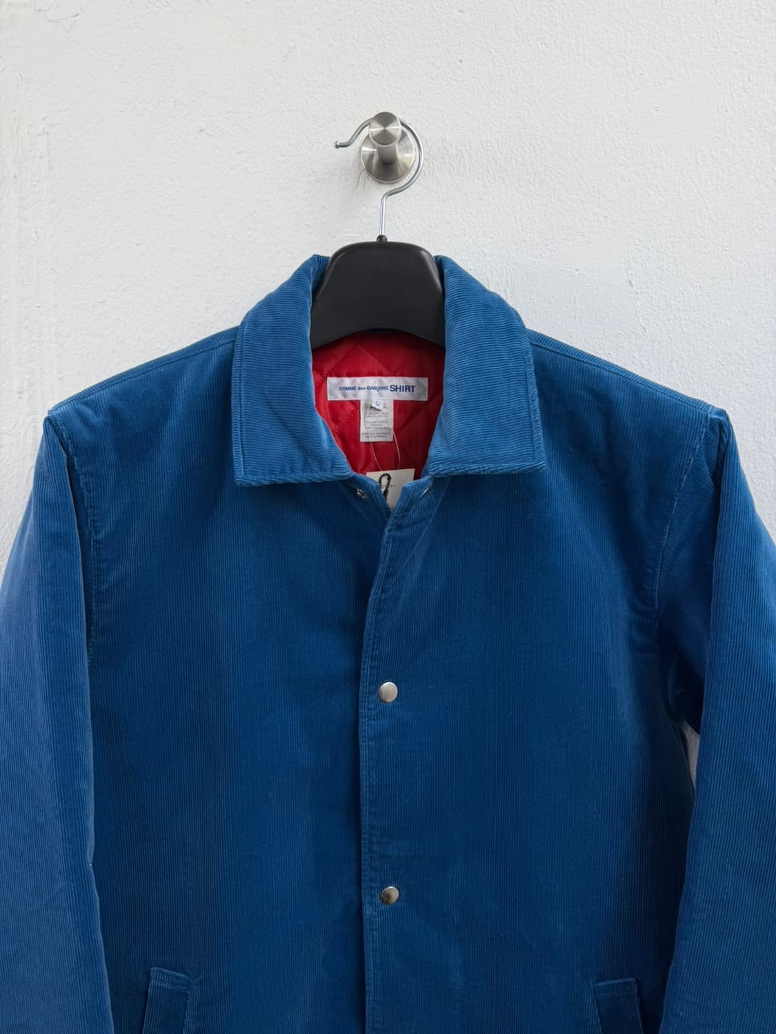꼼데가르송 셔츠 SHIRT 코듀로이 코치 자켓  상품이미지3