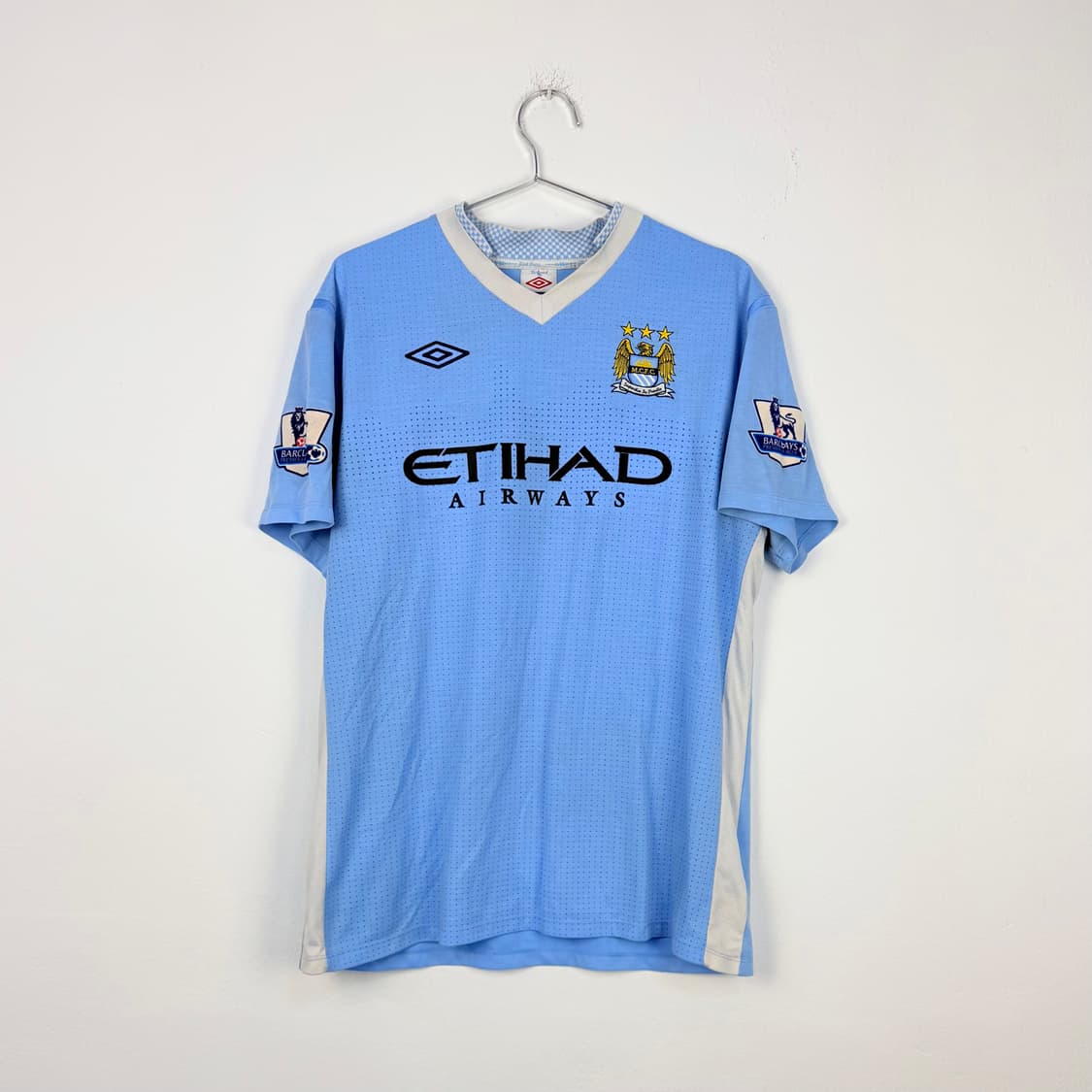 11-12 맨시티 홈 아구에로 유니폼 상품이미지5