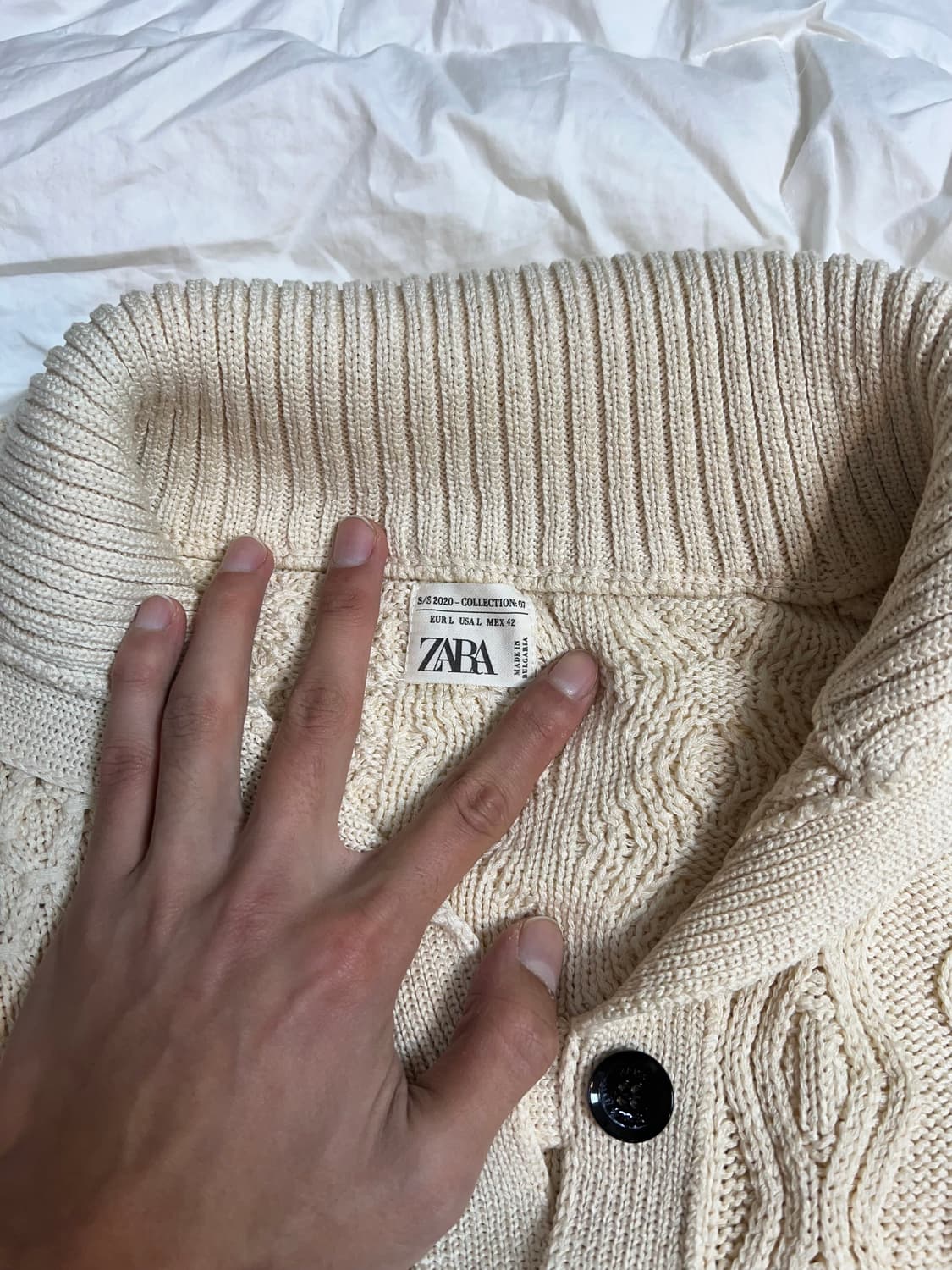자라 컬렉션 라인 니트 상품이미지5