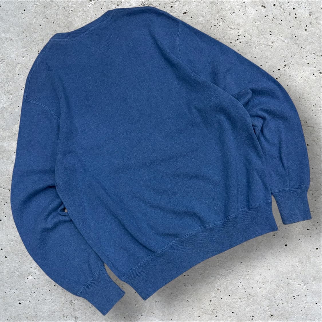 [M] 폴로 랄프로렌 코튼 니트 블루 맨투맨 C384 상품이미지2