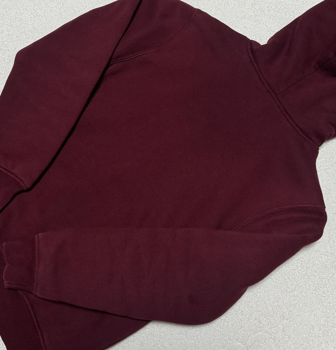 Dickies 디키즈 버건디 양털 후드집업 상품이미지5