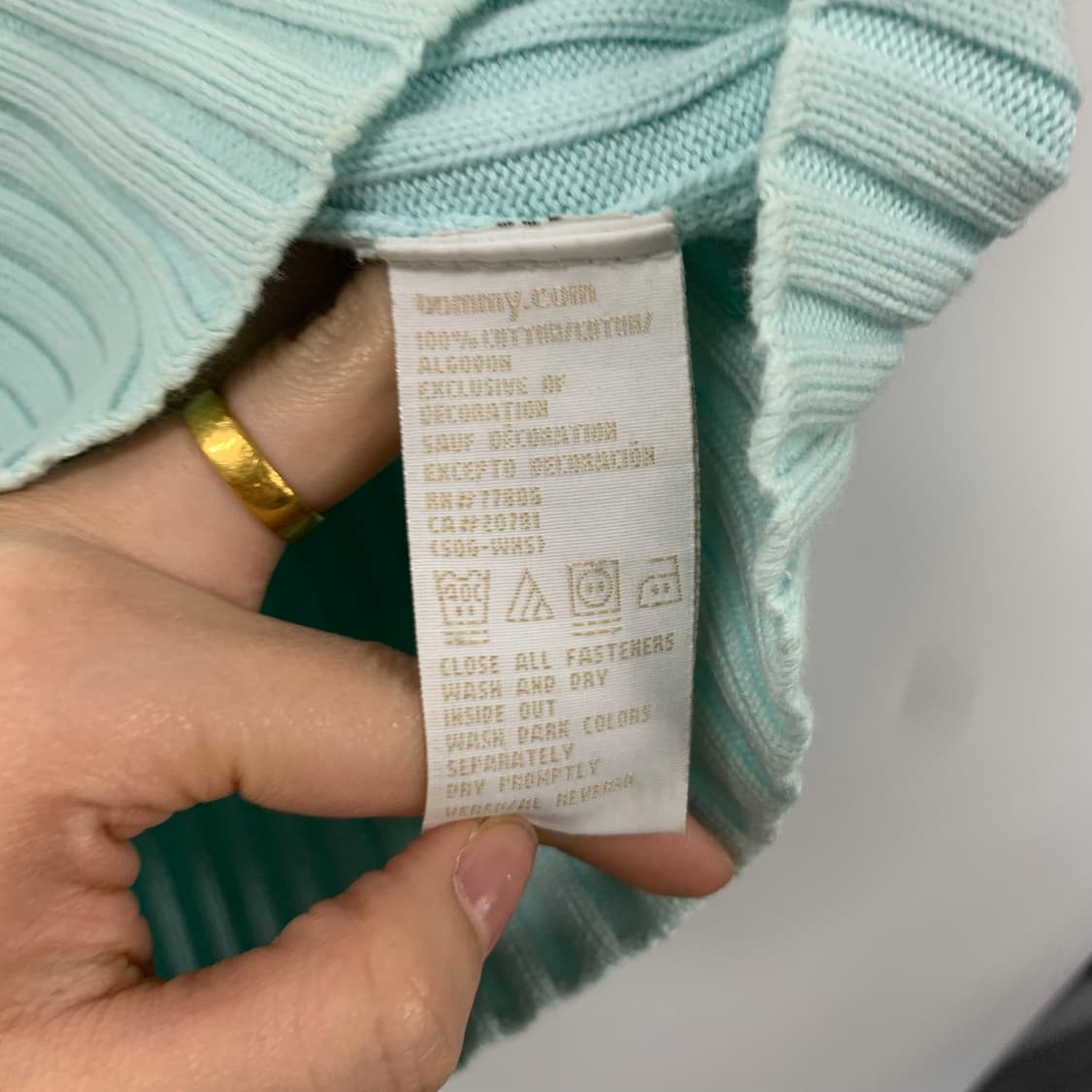 타미힐피거 골지 소다 니트 상품이미지6