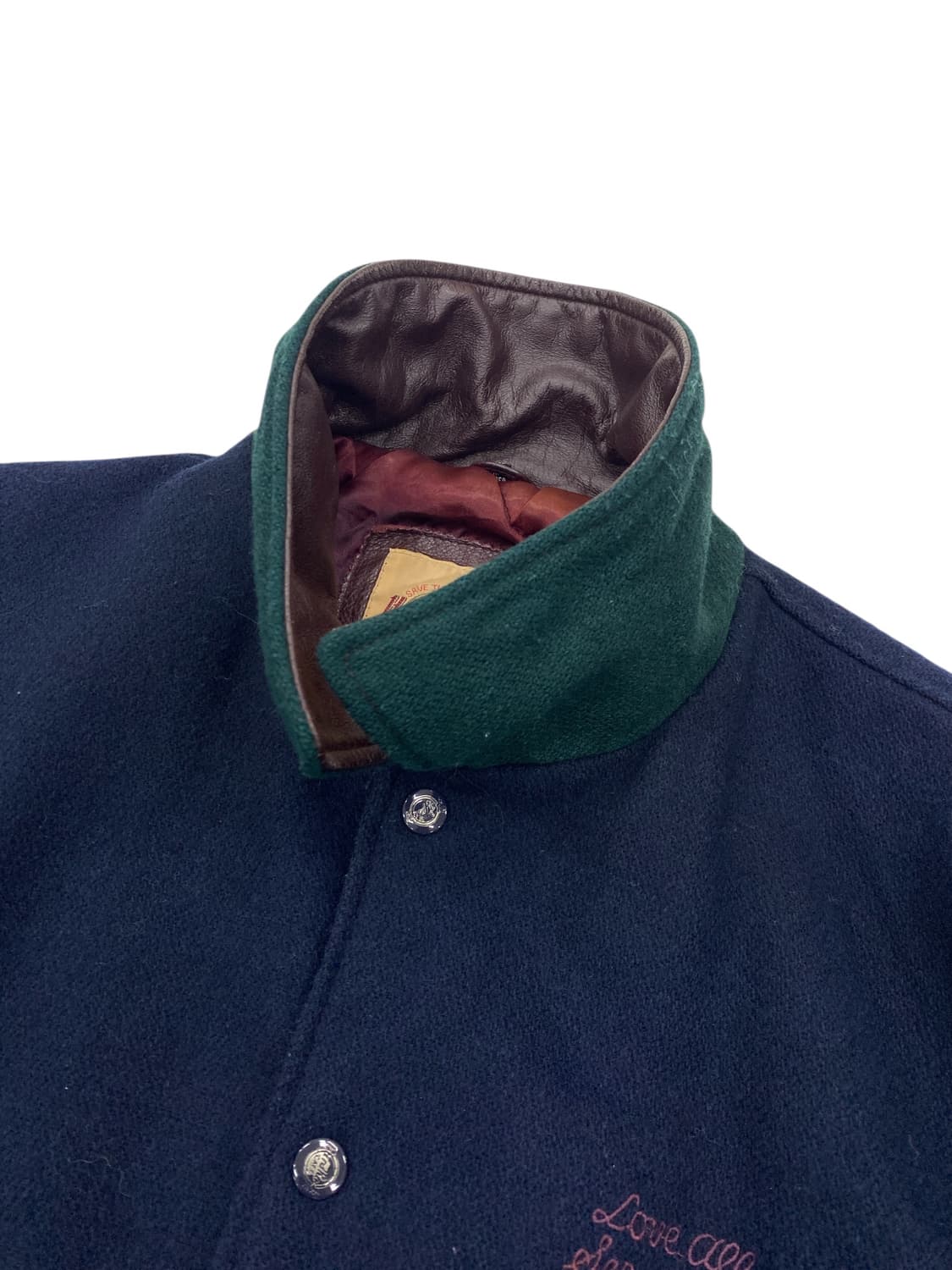 90's 하드락카페 올란도 바시티 자켓 상품이미지4