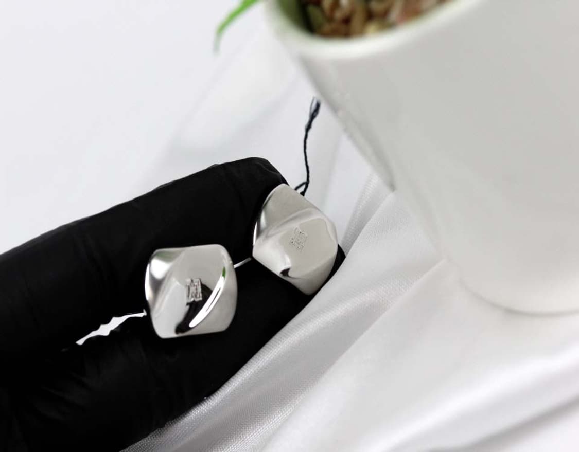 닥스 미사용 S등급 5.7cm 남자 명품 넥타이핀 커프스 세트 상품이미지7