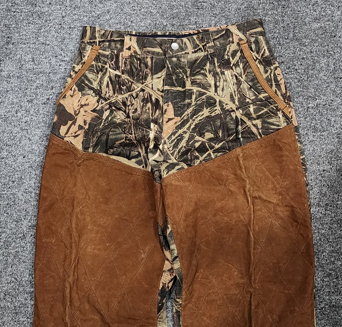 J K pro Hunter 빈티지 스웨이드 리얼트리 헌팅 셋업 셋트 상품이미지6