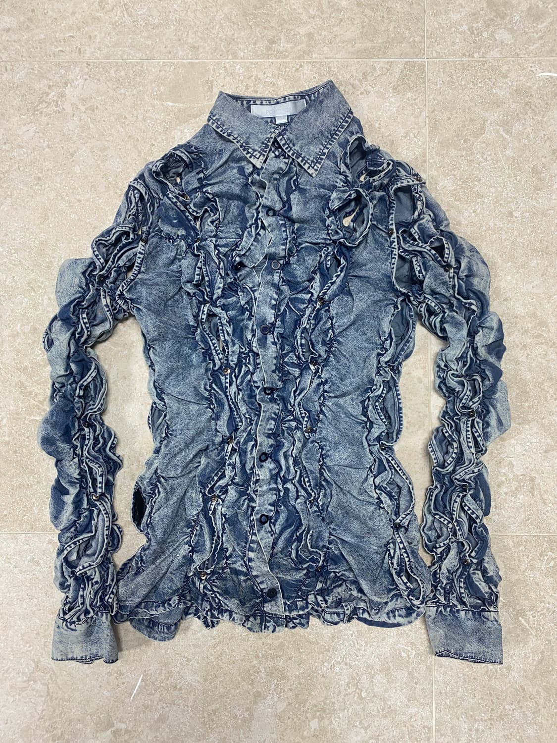 폰더럴 ponder.er 데님 셔츠 상품이미지1