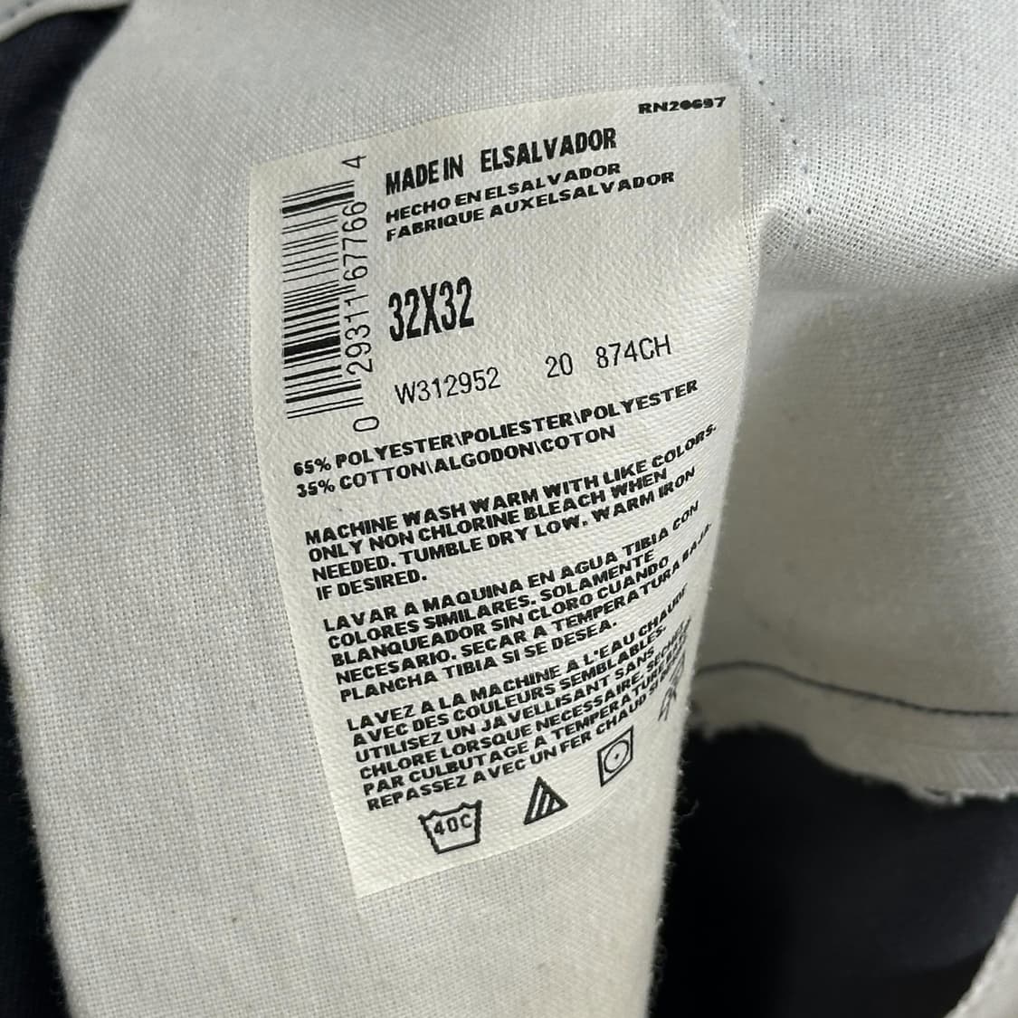 디키즈 874 오리지널 차콜 치노팬츠 (32인치) 상품이미지6