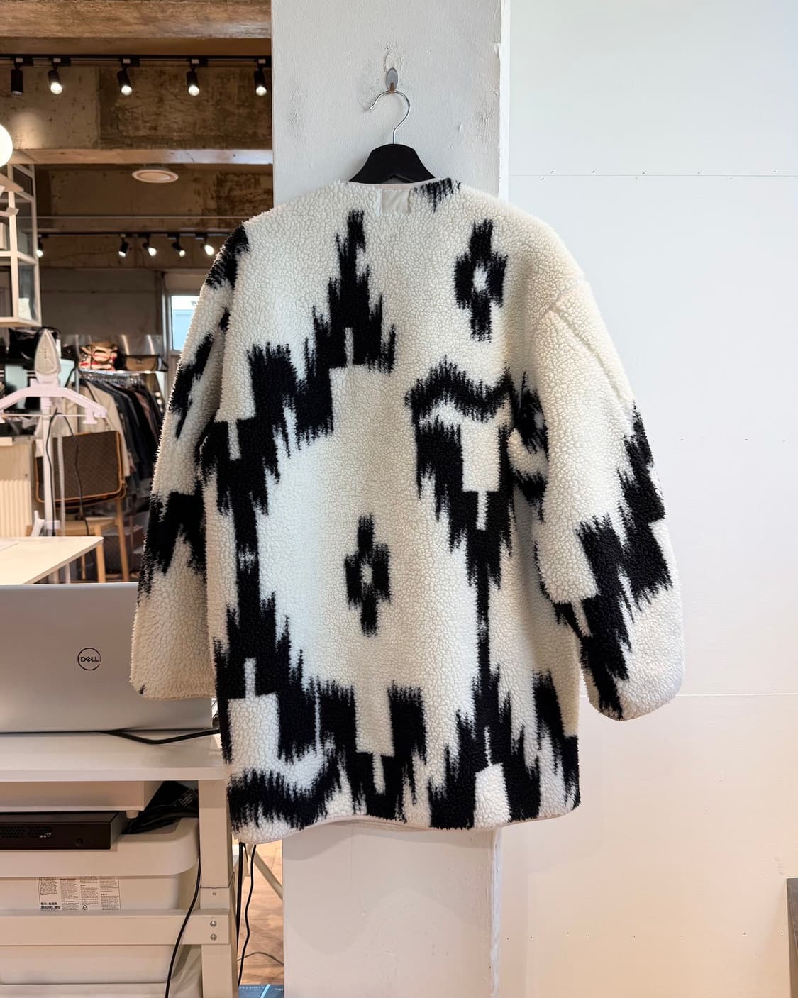 이자벨마랑 리버서블 하이메마 테디 플리스 자켓  상품이미지5