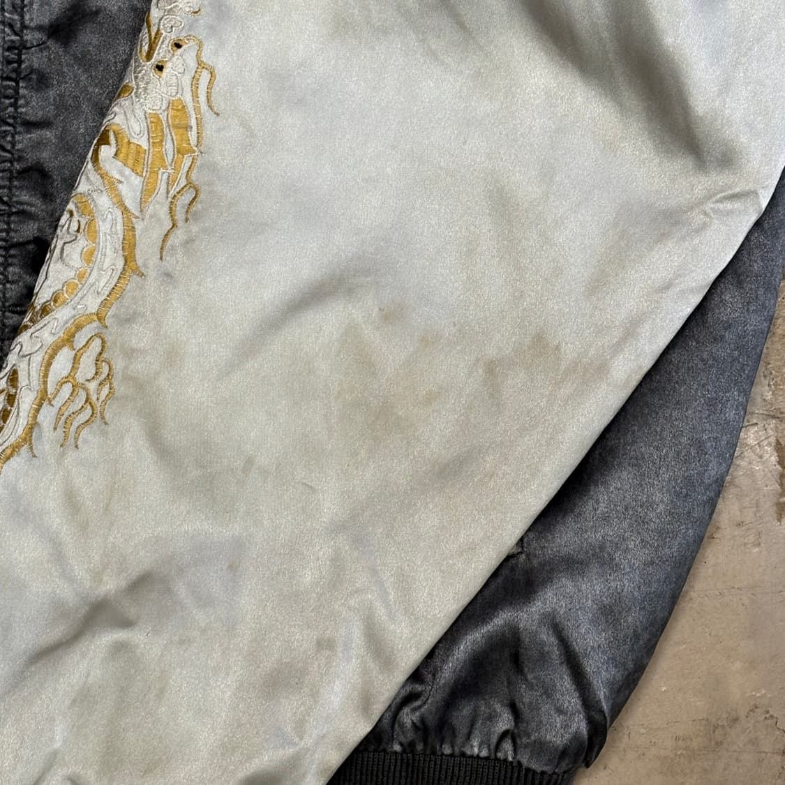 L vtg 80-90’s 일본 요코스카 용자수 스카쟌 상품이미지6