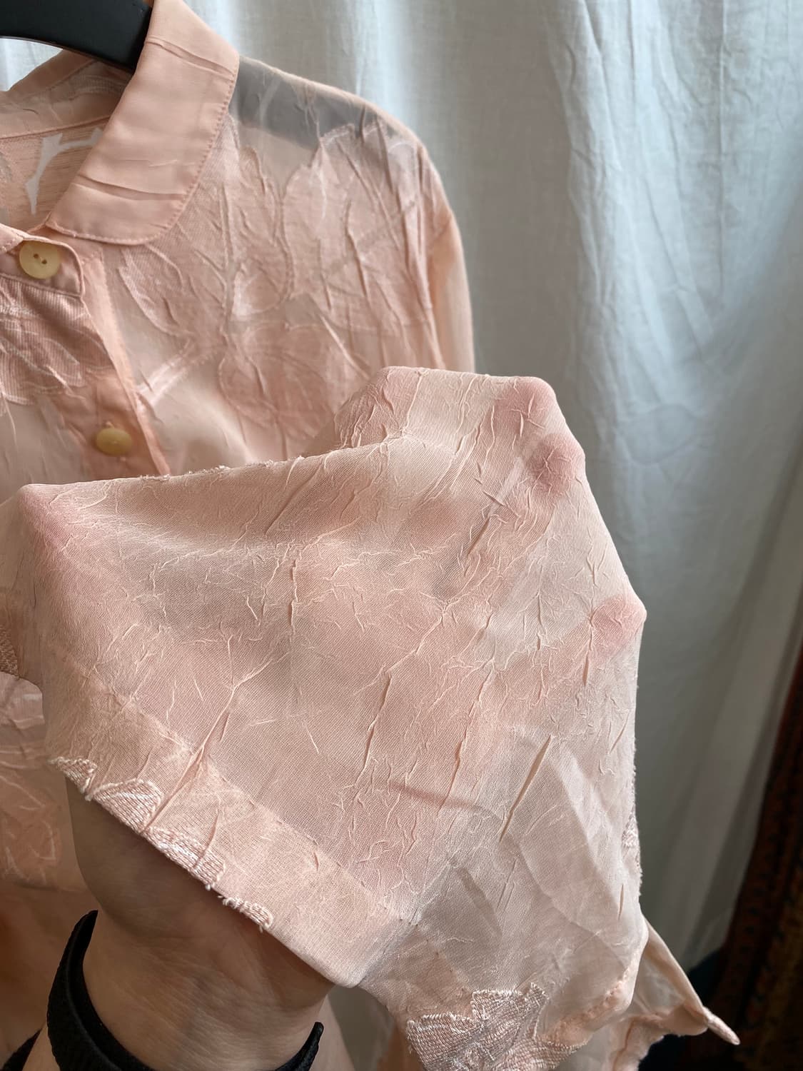 코랄 시스루 블라우스(F) 상품이미지7