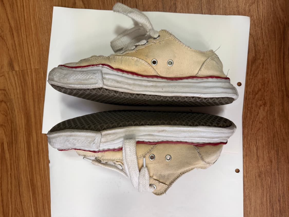 미하라 야스히로 OG 솔 캔버스 스니커즈 43사이즈 상품이미지6