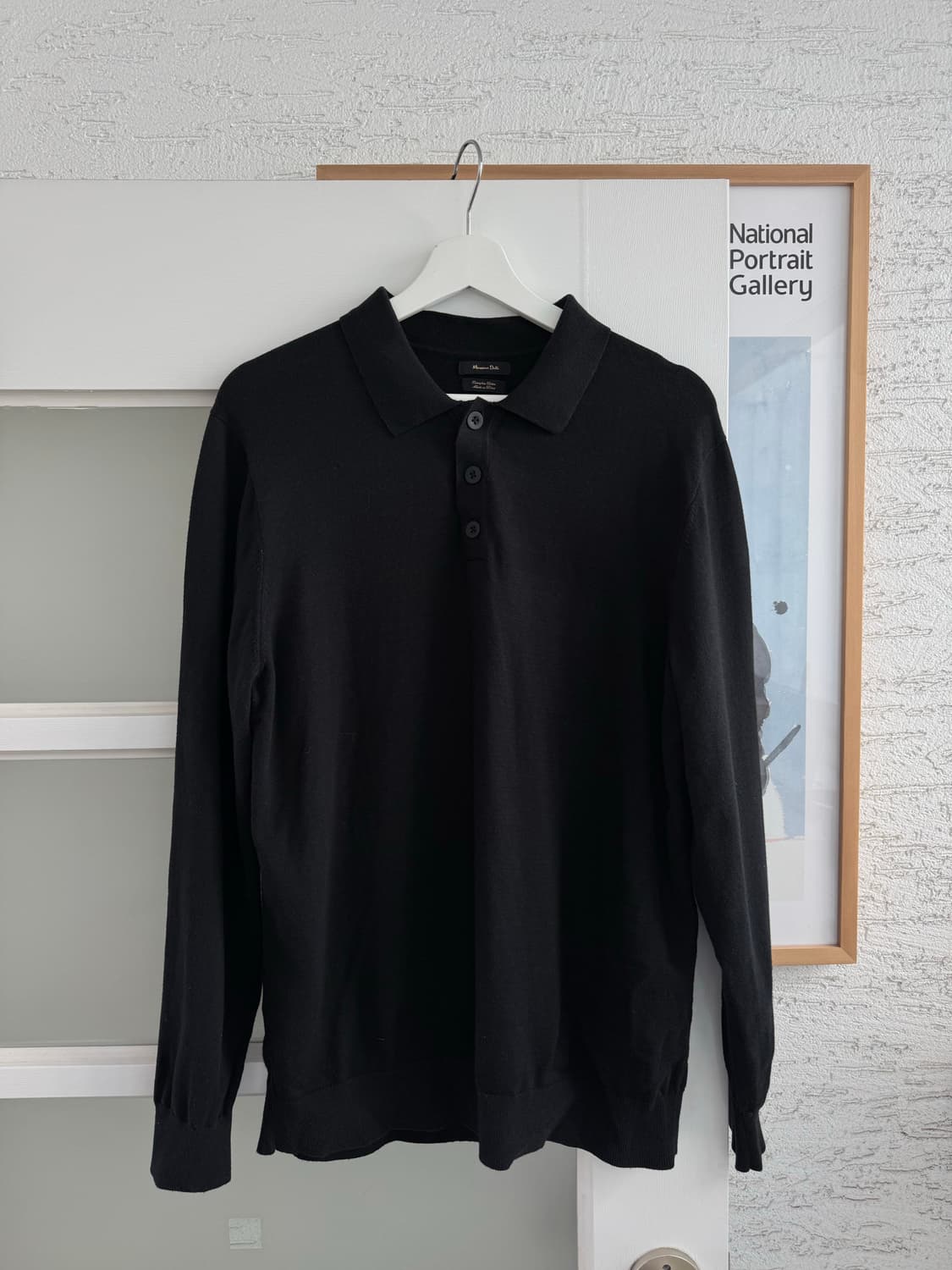 [Massimo Dutti] 마시모두띠 남성 긴팔 카라 니트 XL 상품이미지1