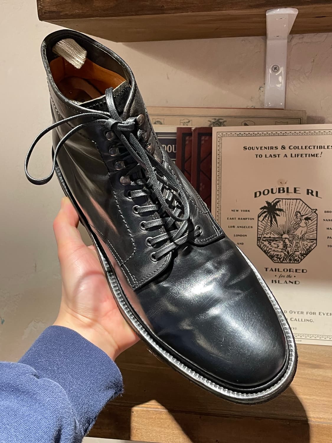 오피치네 크리아티베 아나토미아 부츠 판매 알든 rrl 상품이미지6