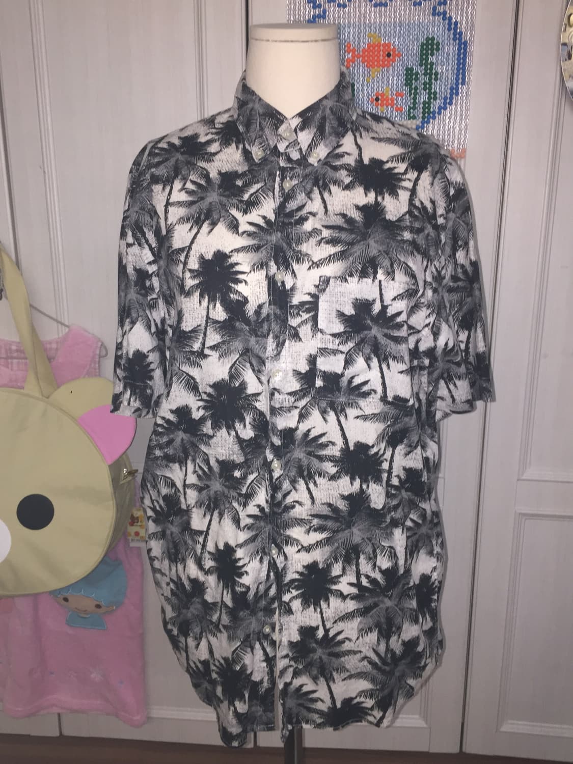 H&M 에이치앤엠 하와이안 야자수 셔츠 상품이미지1