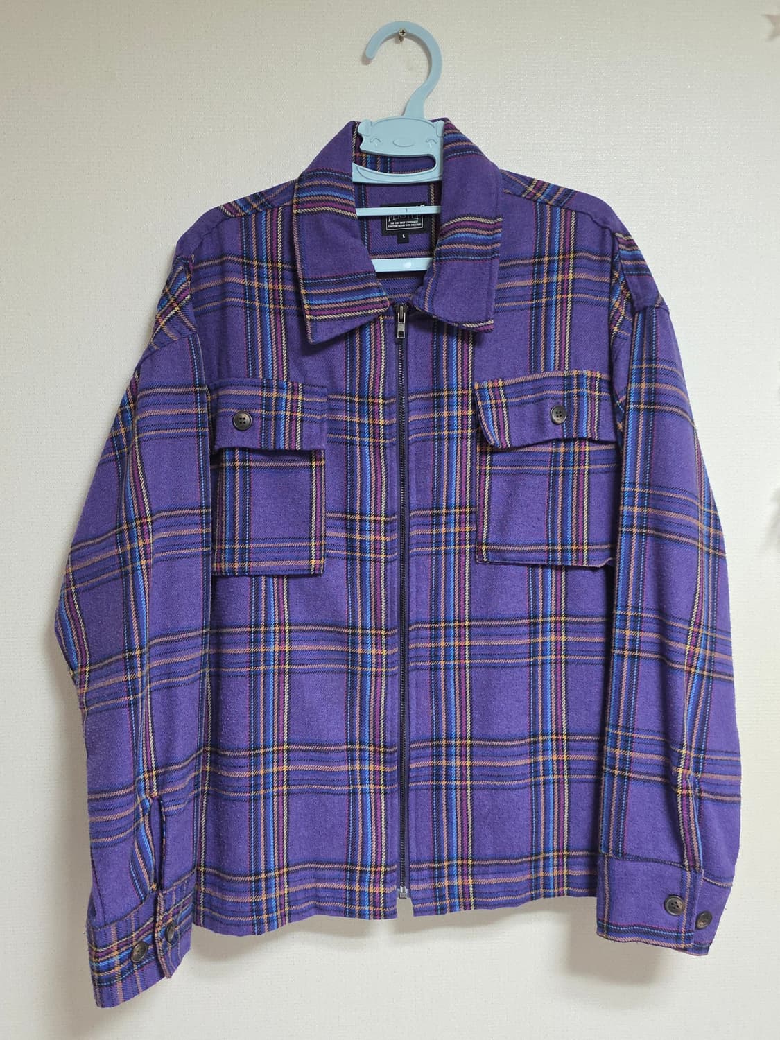 퍼스텝 체크 셔츠 상품이미지1