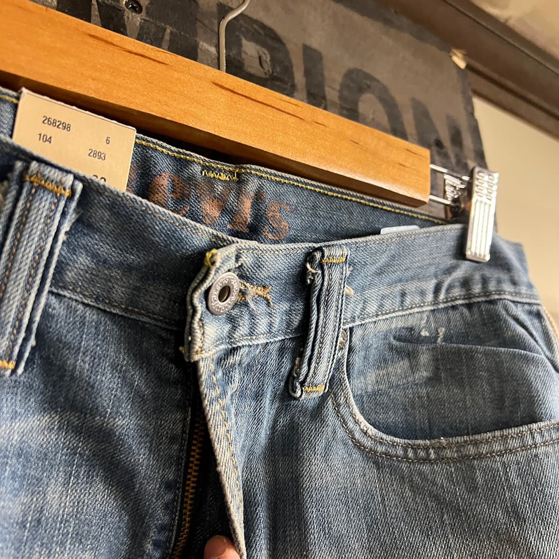 00's 리바이스 527 부츠컷 32 Size Mexico 데드스탁 상품이미지4