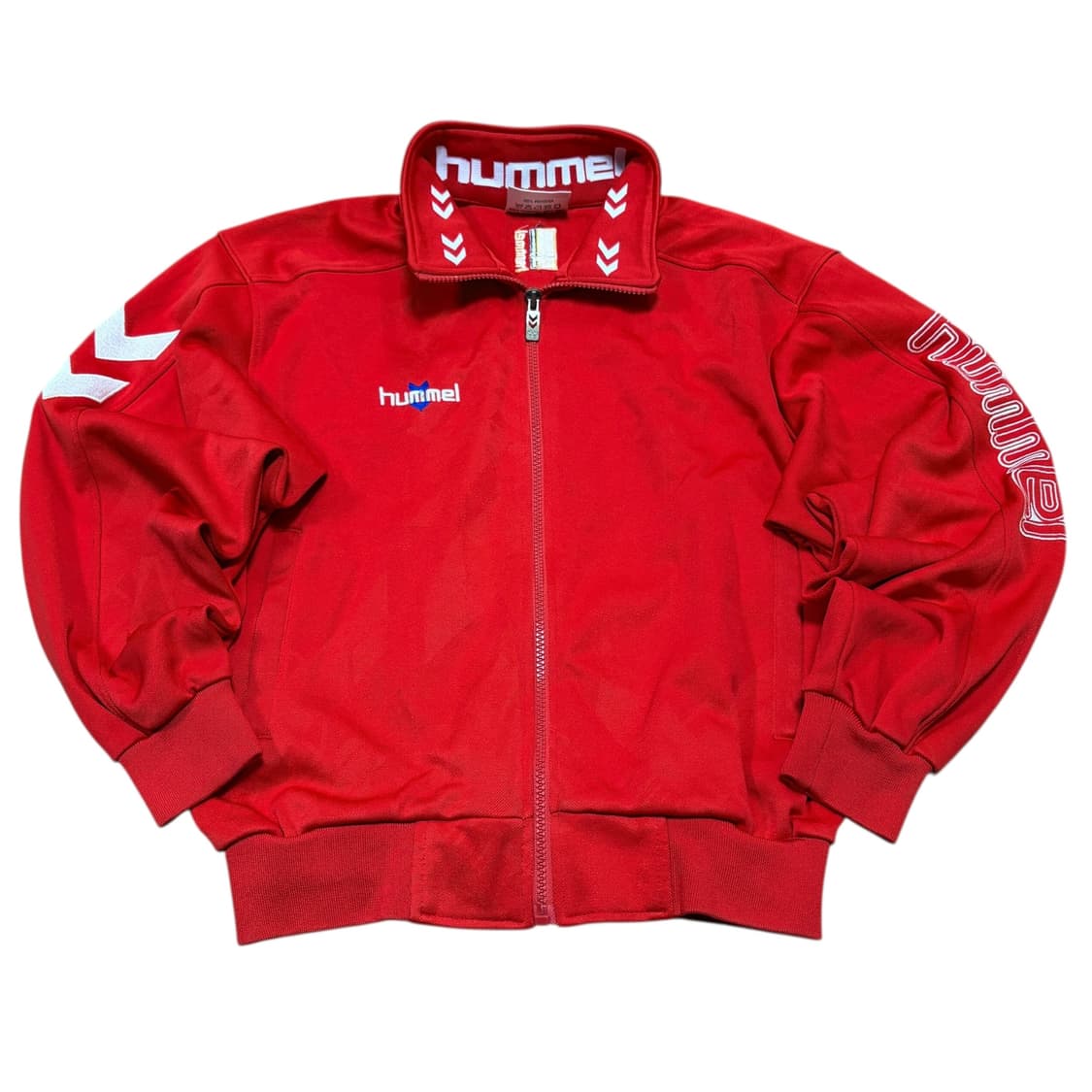 ✨ (바배) 험멜 레드 트레이닝 트랙탑 져지 상품이미지1