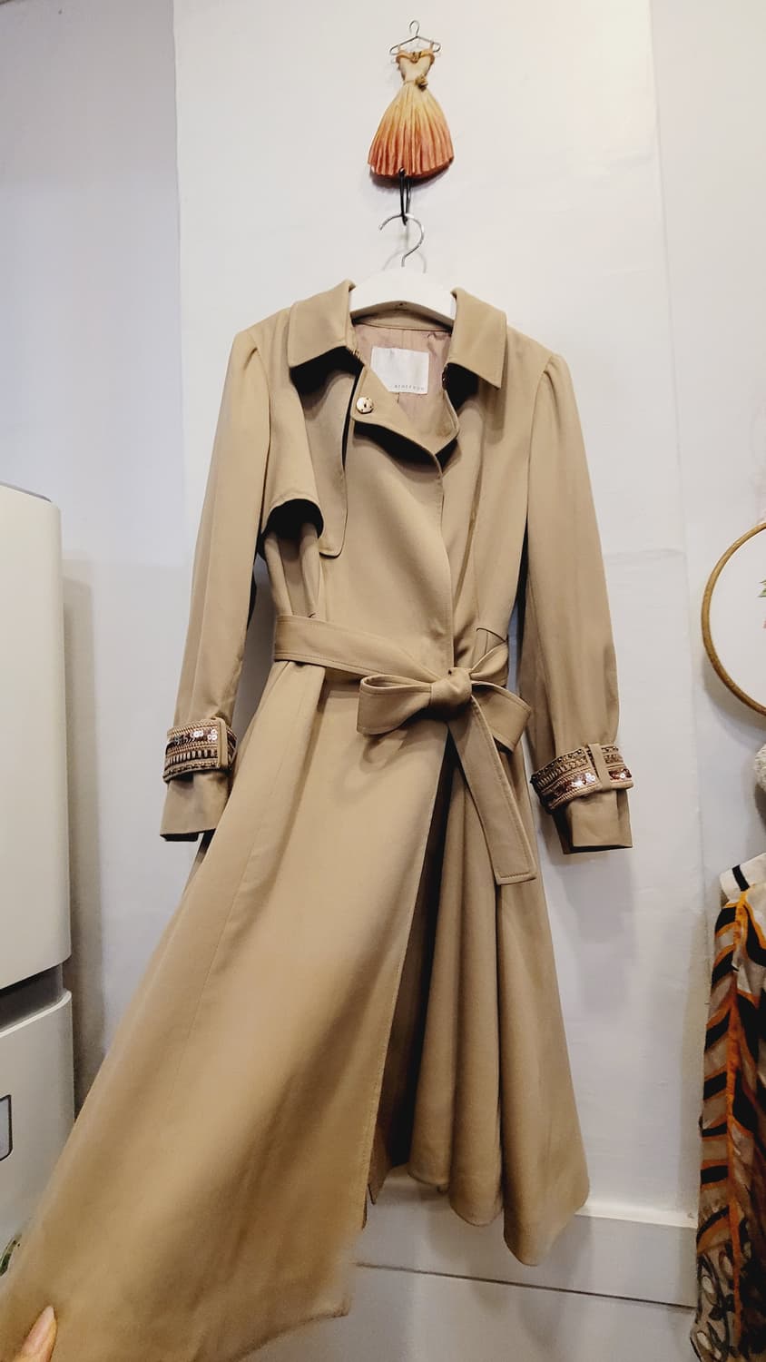 레니본 원피스 울코트 상품이미지1