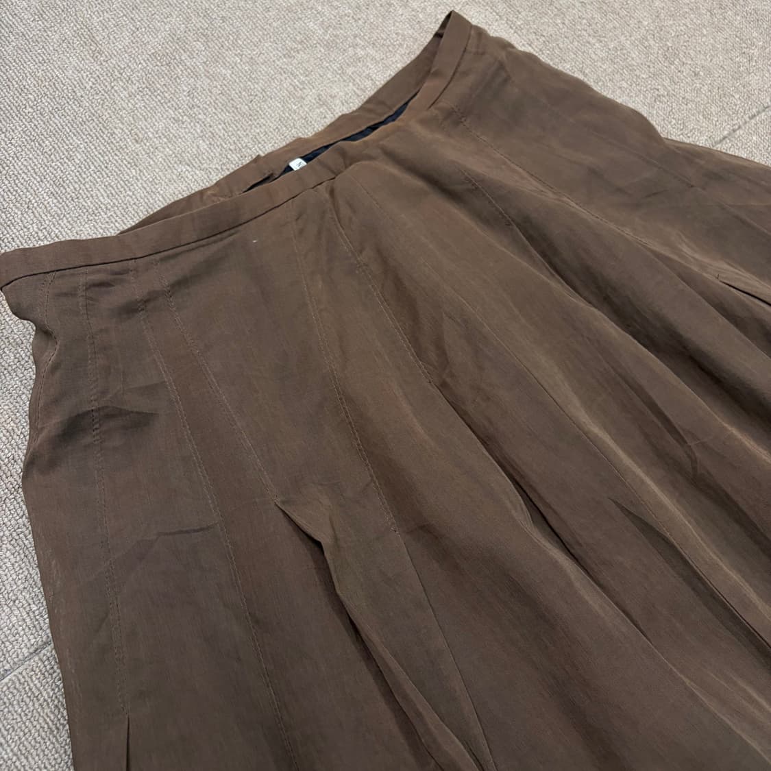 KEIKO SUZUKI 케이코스즈키 오간자 롱 스커트  상품이미지2