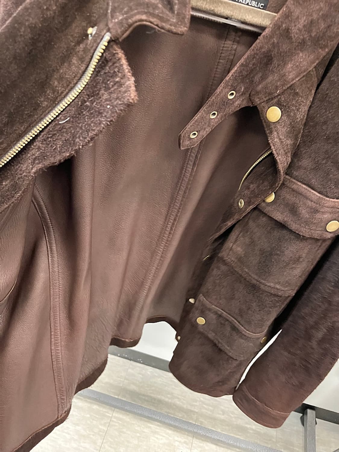 115) 바나나리퍼블릭 신형 스웨이드 필드자켓 상품이미지6