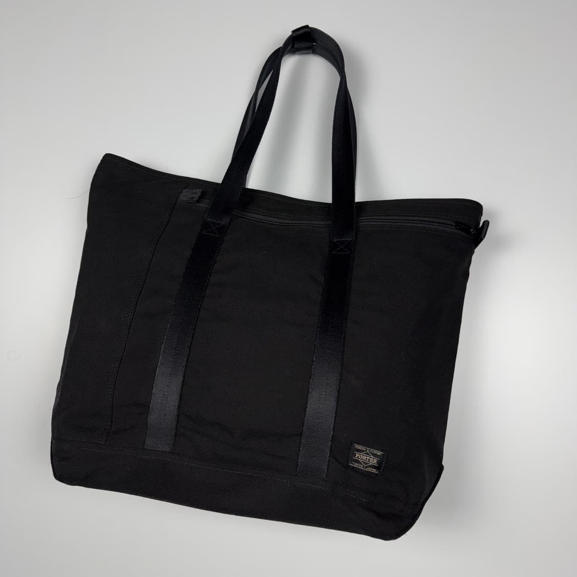 요시다포터 텐션 코듀라 토트백 블랙 상품이미지2