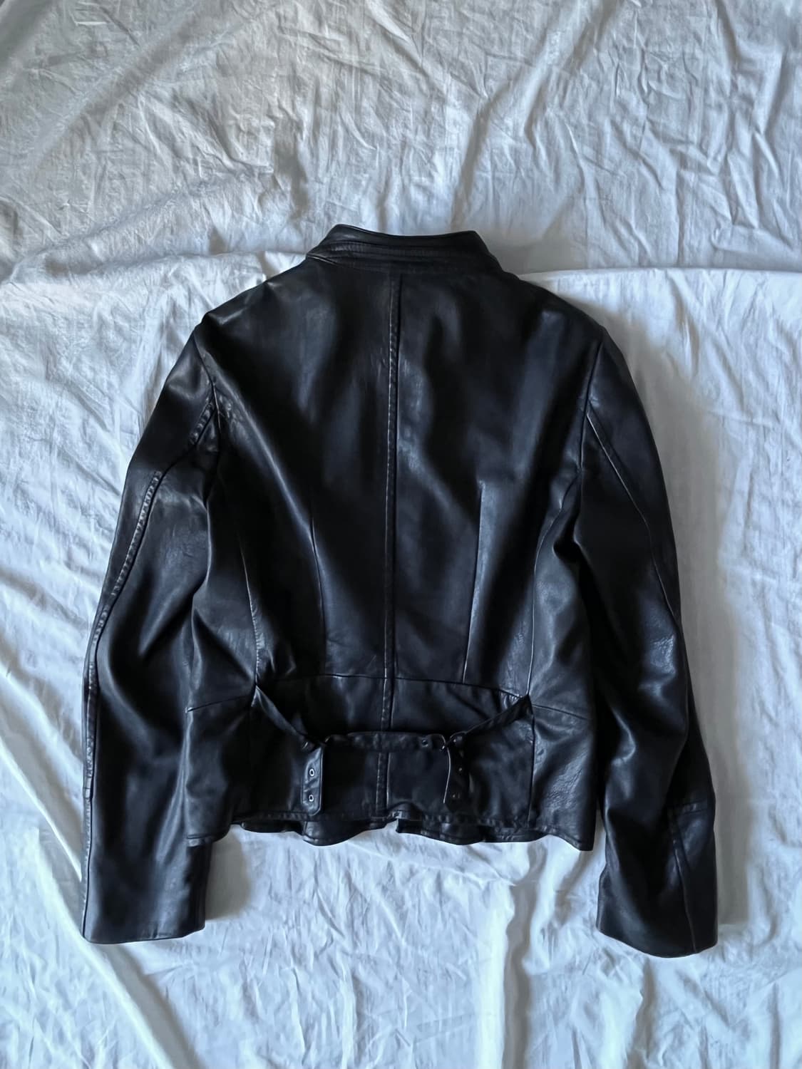 TIME Napoleon Archive Leather Jacket 상품이미지4