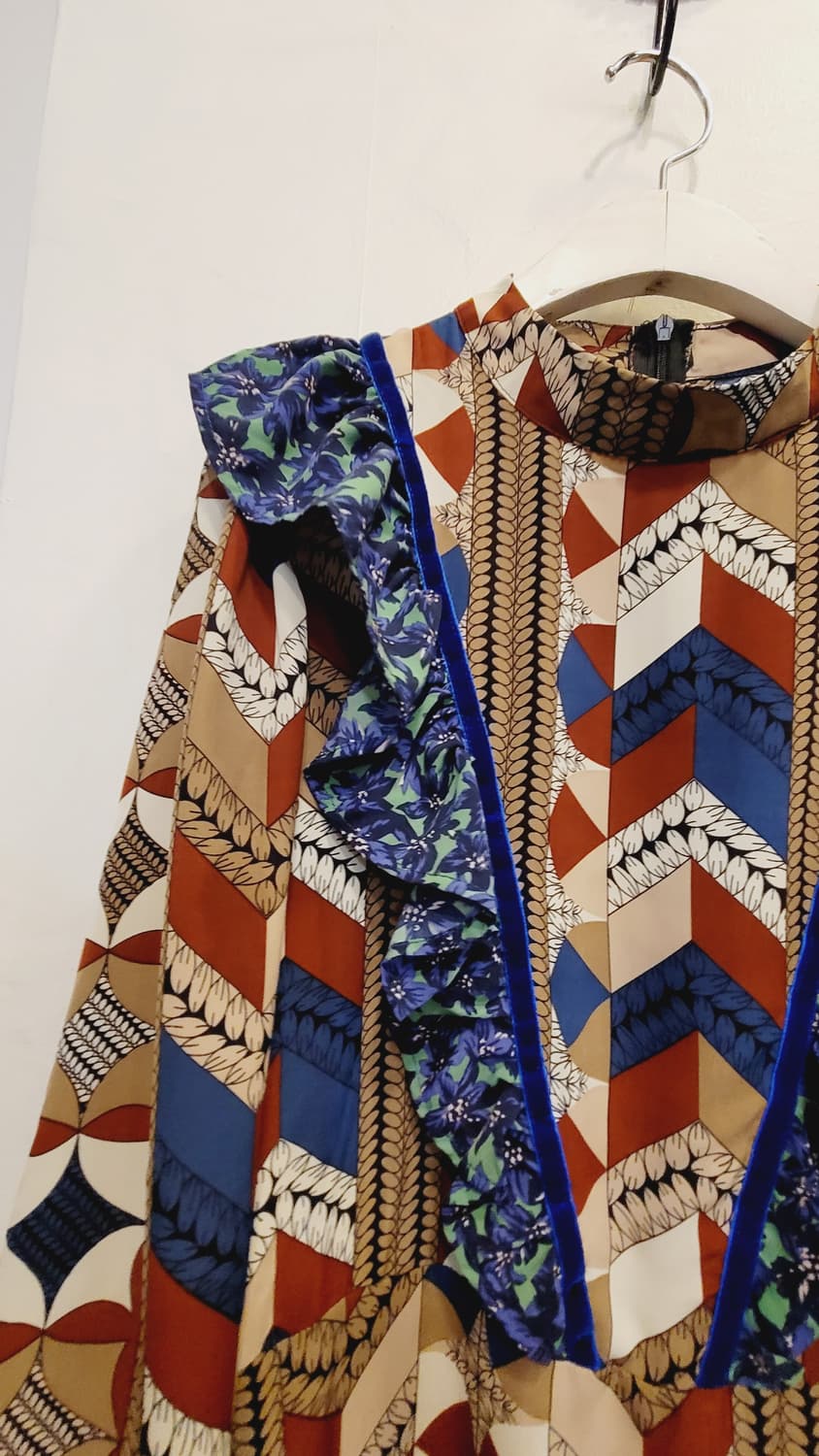 마크제이콥스 언발 니트베스트. 에스닉 프릴 원피스 상품이미지8