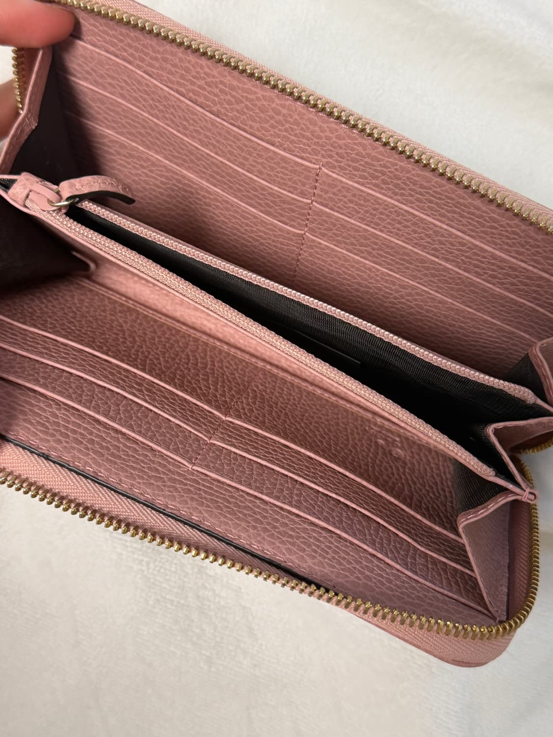 구찌 정품 장지갑 핑크 상품이미지2