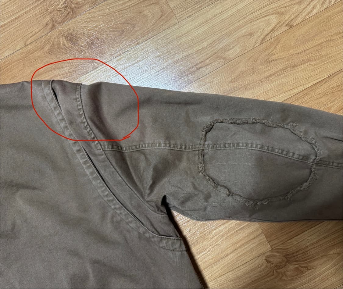 [S] 인사일런스 워시드 스윙탑 자켓 상품이미지5