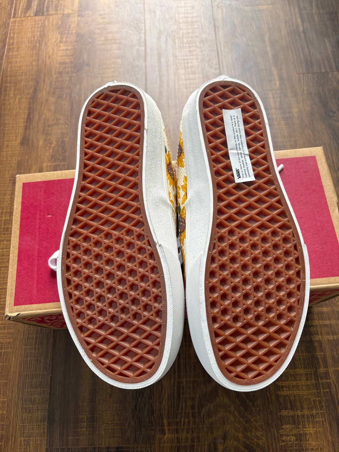 반스 어센틱 새제품 VANS sunflower 상품이미지2