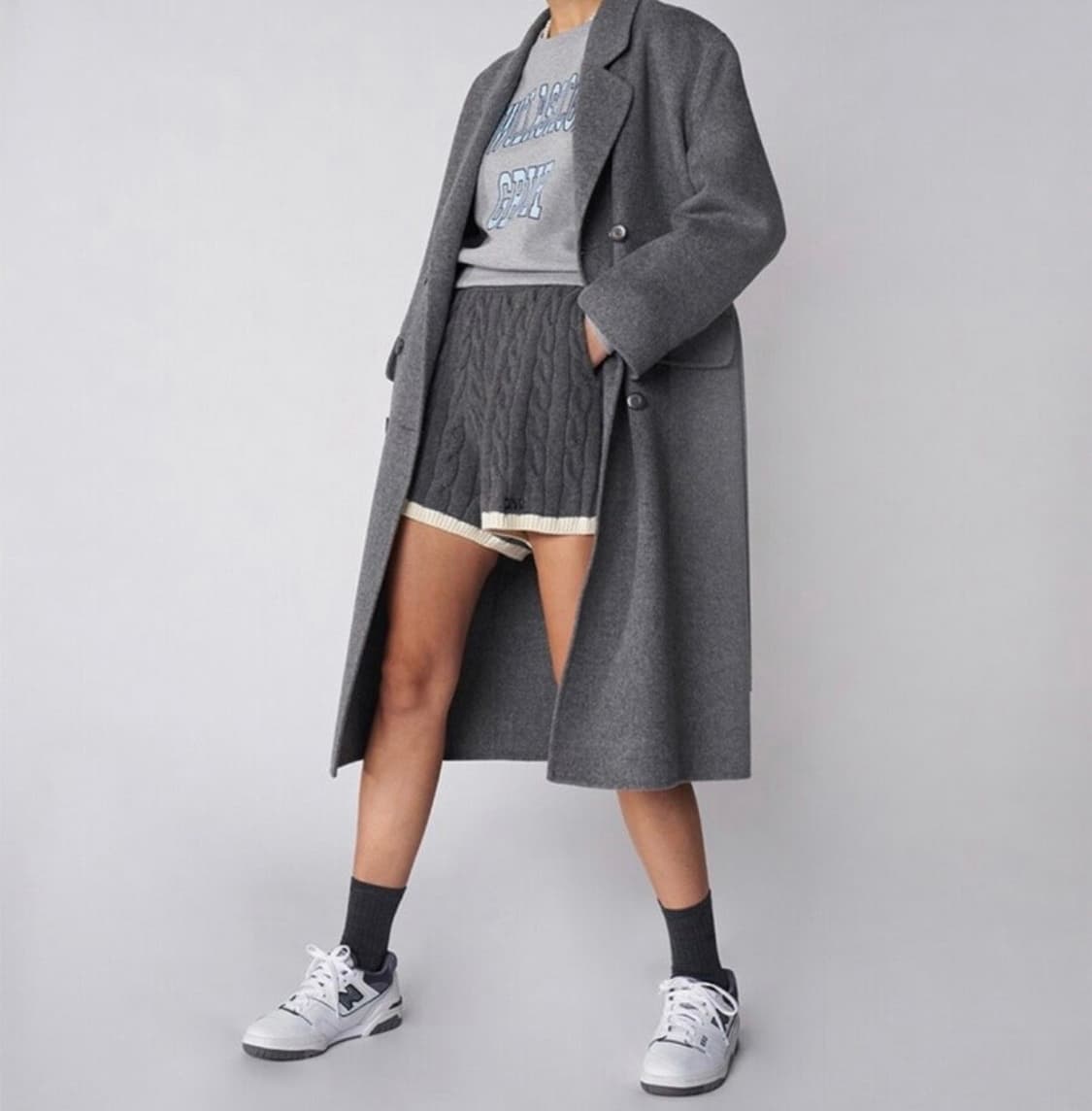 그로브GROVE 브리엘 니트 팬츠 반바지 상품이미지5