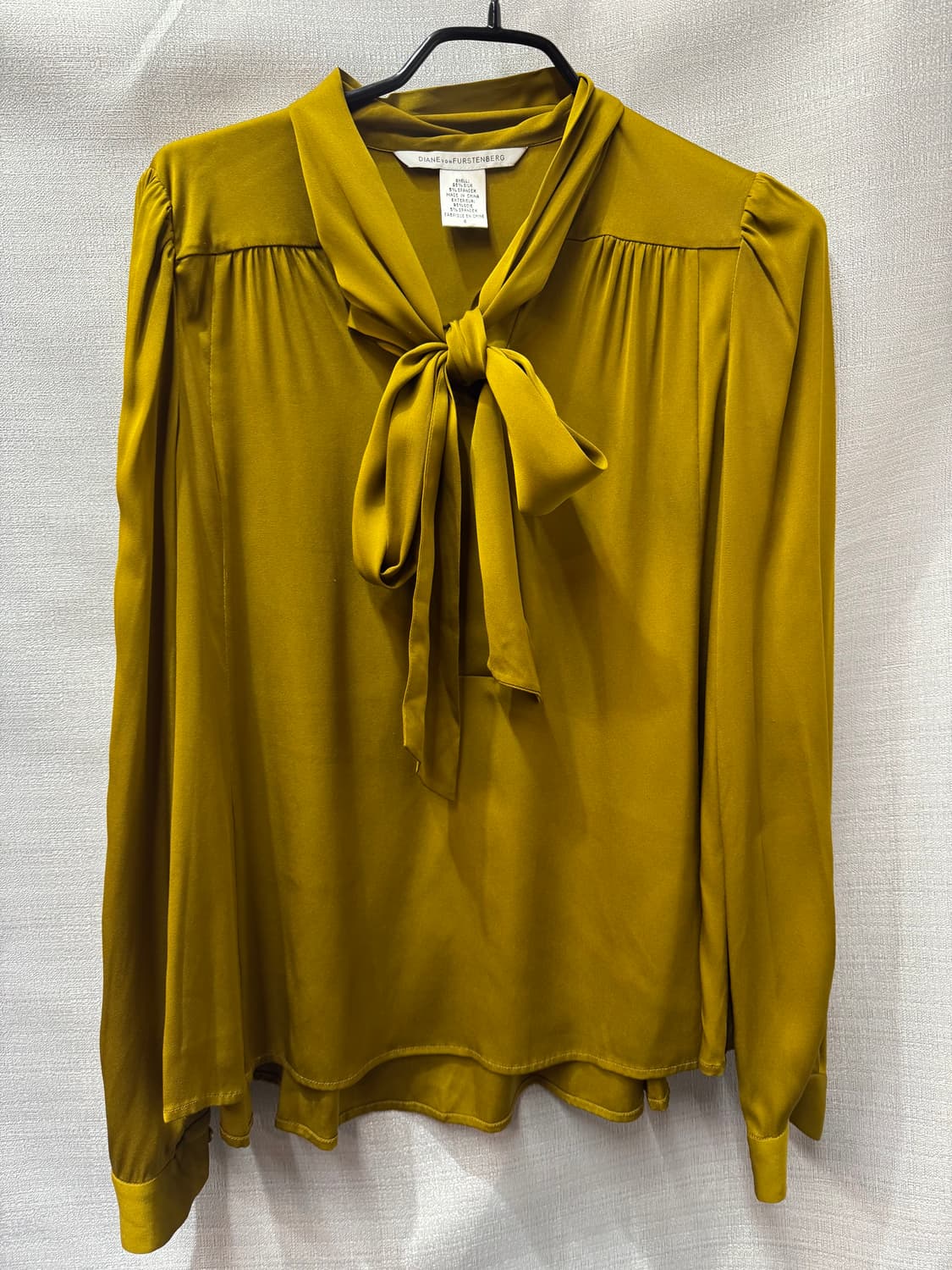 다이앤본퍼스텐버그 실크 타이 블라우스 S 상품이미지1