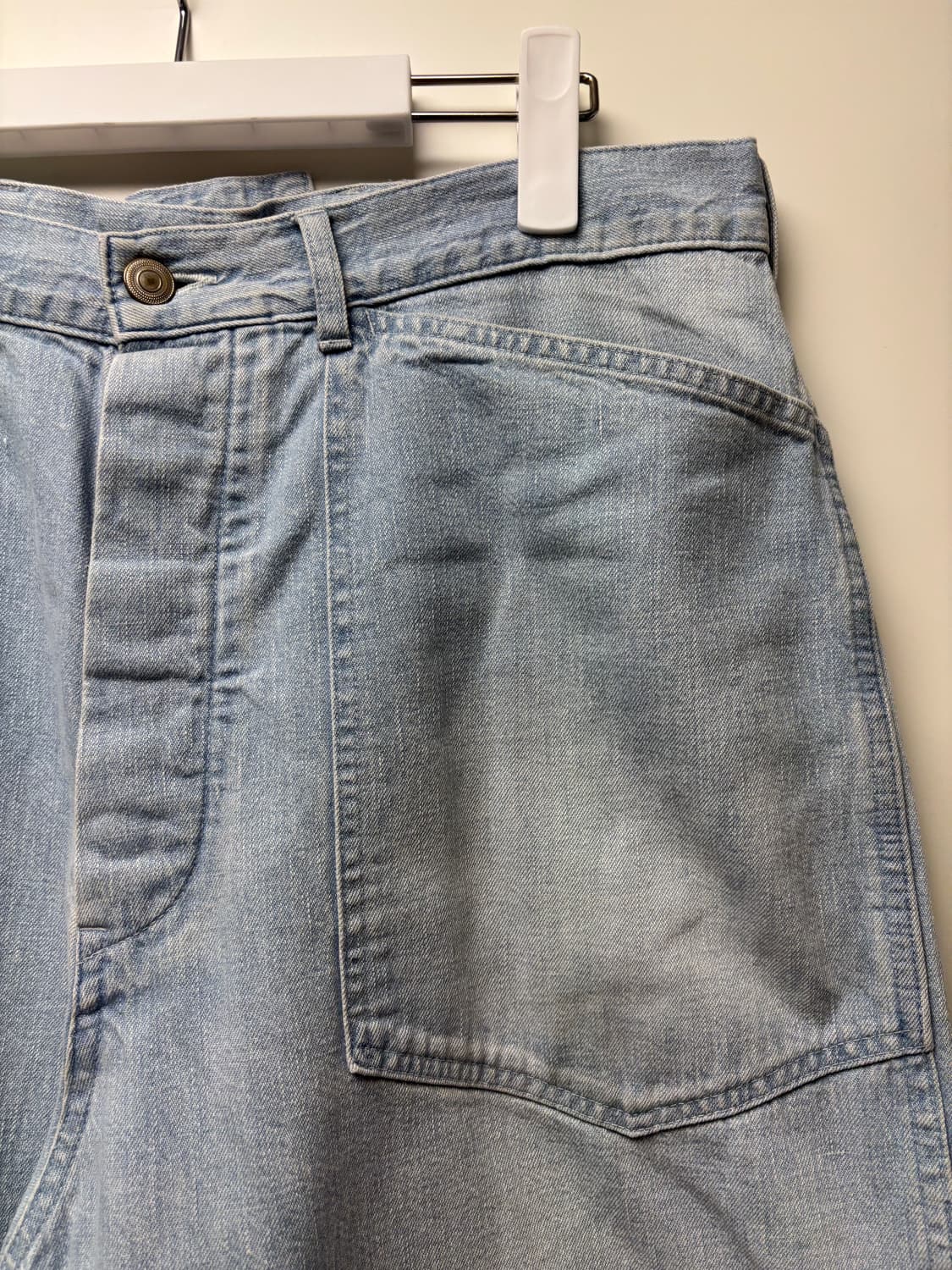 Maatees&sons 밀리터리 블리치 데님 상품이미지4