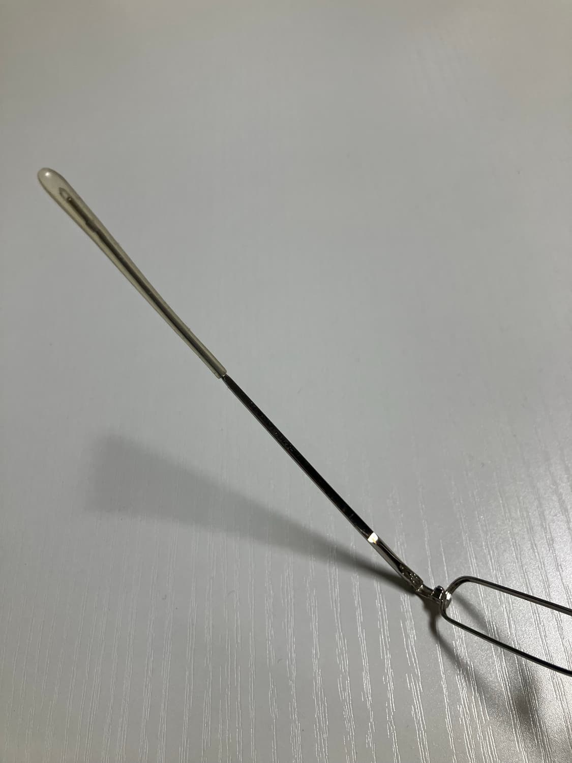 Japanese 90s 빈티지 레트로 나노 사이즈 실버 안경테  상품이미지7