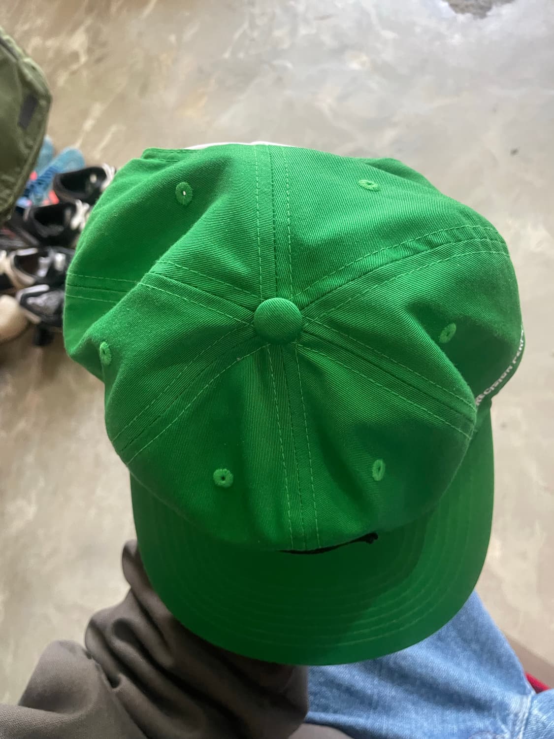 언디핏 이글 그린 캡 상품이미지6