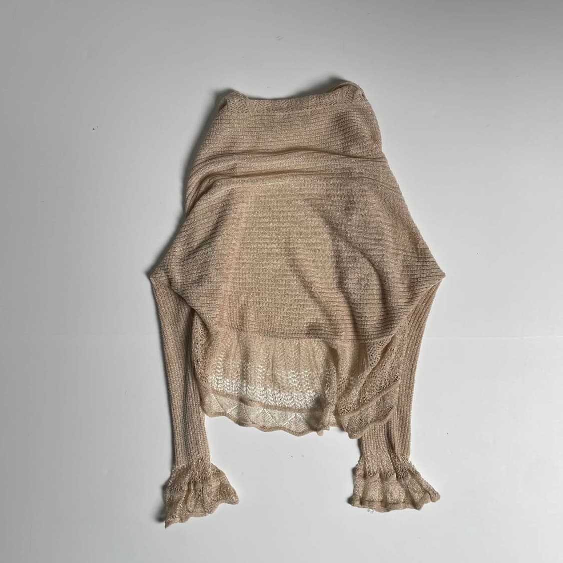 히로코 코시노 트리코 레이스 가디건 상품이미지6