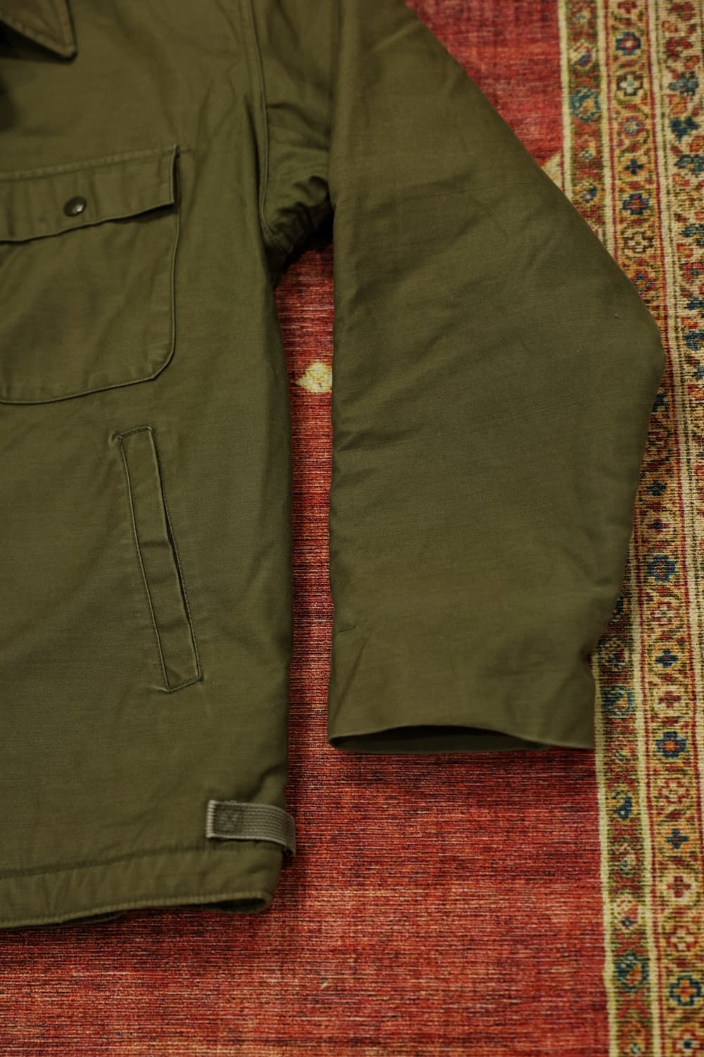 80s 빈티지 오리지널 밀리터리 a2 덱자켓 판매 상품이미지2